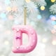 thumbnail image 4 of 26 Alphabet Series 2D Acrylic Backpack Car Pendant Decoration Ornament, 4 of 6