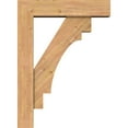 thumbnail image 3 of Ekena Millwork 7 1/2"W x 32"D x 44"H Merced Block Smooth Bracket w/ Offset Brace, Western Red Cedar, 3 of 25