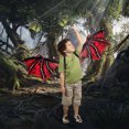 thumbnail image 1 of Isvgxsz Clearance Electric Dragon Wings, Kids Dinosaur Costume Wings with LED Light, Halloween Dino Dress-Up Costumes for Boys & Girls,Dinosaur toys for Kids as Christmas Birthday Party Gifts, 1 of 5