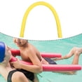 thumbnail image 4 of Kokiya Pool Noodle Portable Bright Color Hollow Swim Noodles for Outdoor Craft 59inch Long Yellow, 4 of 6