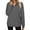 Grey, variant on MOSHU Polar Fleece Sweatshirts for Women Quarter Zip Long Sleeve Tops Pullover Womens Sweatshirts
