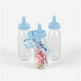 thumbnail image 2 of Pastel Blue Mini Baby Bottle Containers - Party Supplies - 12 Pieces, 2 of 2
