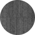 thumbnail image 1 of Ahgly Company Indoor Round Abstract Gray Modern Area Rugs, 7' Round, 1 of 4
