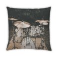 thumbnail image 2 of Ahgly Company Music Drums Indoor Throw Pillow, 18 inch by 18 inch, 2 of 6