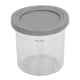 thumbnail image 2 of Taza De Pinta, Apilable, Fácil De Limpiar, Transparente, Tarro De Almacenamiento Para Helado, Tapa De PET A Prueba De Fugas Para La Serie NC299AM C300s Para Batidos De Sorbete, 2 of 7