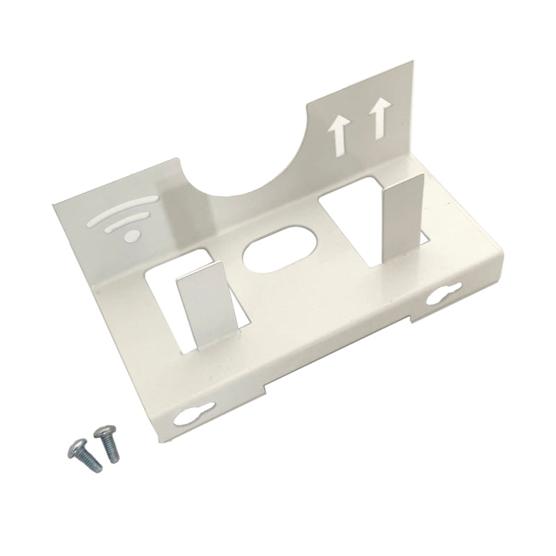 XINYTEC Wall Shelf Speaker Shelf Small Wall Metal WiFi Router Mount Floating Bracket