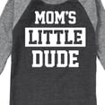 thumbnail image 3 of Instant Message - Little Dude - Toddler & Youth Raglan Graphic T-Shirt, 3 of 7