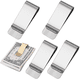 thumbnail image 1 of Clip Billetes Cartera Metal Inoxidable Sujeta Tarjeta Full Levamdar  JPXSD-87, 1 of 7