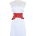 thumbnail image 5 of INSPIRE CHIC Womens Plus Size Obi Belts, Bowknot Self-Tie Wrap Around Wide Sash Waistband Belt for Dresses Red 25.59-28.35", 5 of 6