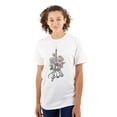 thumbnail image 3 of Paris France Eiffel Tower Roses Men's Graphic T Shirt Tees Brisco Brands S, 3 of 6