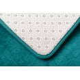 thumbnail image 3 of Clara Clark Bath Mat Bathroom Rug - Absorbent Memory Foam Bath Rugs - Non-Slip, Thick, Cozy Velvet Feel Microfiber Bathrug, Plush Shower, Toilet- Floor Bathmats Carpet - Teal - Large Size 20"x32", 3 of 5
