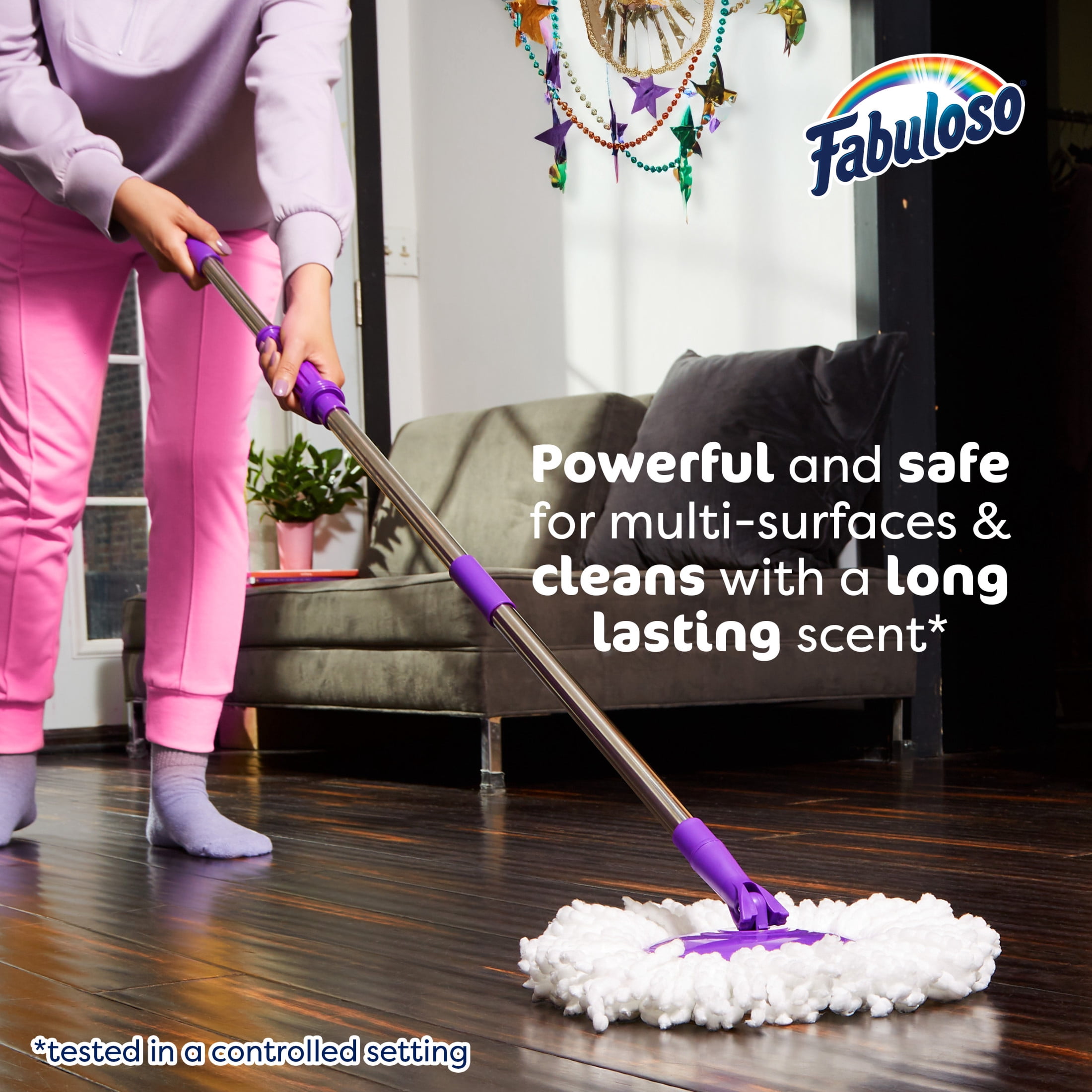 Fabuloso Multi-Purpose Cleaner, 2X Concentrated Formula, Limited Edition, Carnaval Scent, 33.8 fl oz