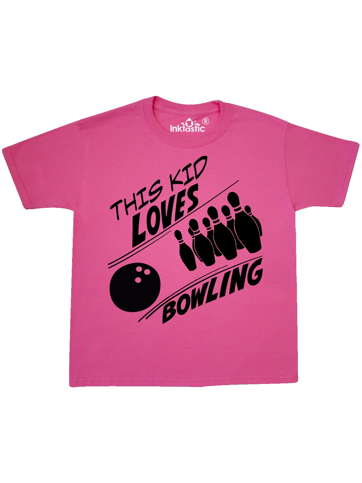 This Kid Loves Bowling Youth TShirt