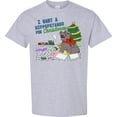 thumbnail image 3 of Inktastic I Want a Hippopotamus for Christmas T-Shirt, 3 of 5