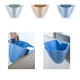 thumbnail image 3 of LITINKIMI Papelera Colgante De Plástico Azul Para Cocina Con Popular En Forma De Flor Y Alta Durabilidad, 3 of 8
