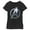 Black, variant on Girl's Black Panther: Wakanda Forever Metallic Wakanda Avengers Logo Graphic Tee White Large