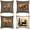 Multi 13, variant on Pack of 4 Cowhide Decorative Throw Pillow Covers, Soft Cow Fur Western Farm Animal Square Cushion Case Set for Couch Sofa Bedroom Living Room, Farmhouse Pillow Cases Pillowcases, 18x18 Inches
