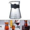 thumbnail image 1 of Coffee Pot Spour Caurafe Caja de seguridad para utilizar Resistente al calor Resistente a la Sensación Mano MULTICOLORED SIVE CALDERA P Olla transparente Yotijar Hervidor de café, 1 of 10