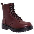 thumbnail image 1 of Nouvelle Bottine de Combat à Semelle Crantée pour Femmes, Lacets et Fermeture Éclair Latérale, 1 of 3