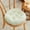 Green, variant on Sofa Foam Seat Cushion,Round Outdoor Seat Cushions,Soft Round Stool Pad,Balcony Tatami Yoga Mat,Thick Chair Cushions,Concave-shaped Stool Pad for Chair(White 16*16in)from ANMUYUM