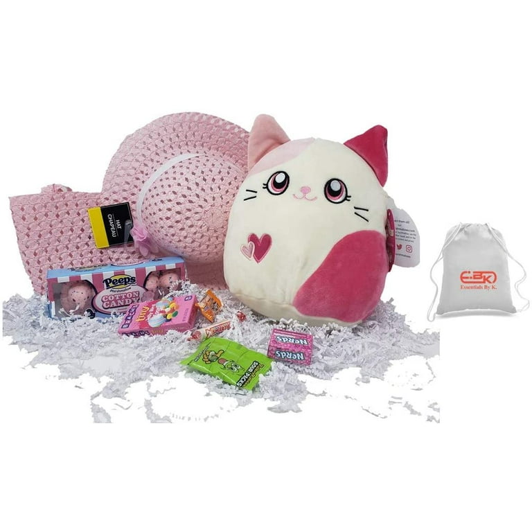 Stuffed Cat Valentines for Kids: Plush Cat Toy + Valentine's Day