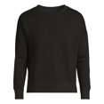 thumbnail image 3 of Time and Tru Women's Tunic Sweatshirt with High-Low Hem, Sizes XS -4X, 3 of 5