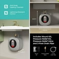 thumbnail image 3 of Fogatti Chauffe-Eau Électrique Mini Réservoir 8 Gallons 1440 W, Montage Mural/au Sol, Gris, 3 of 8