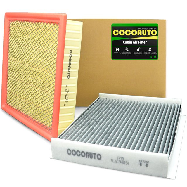 Set de filtros de aire COCOAUTO para Ford F150 (2015-2023), Expedition