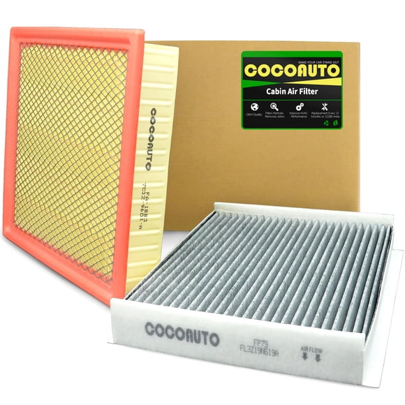 Set de filtros de aire COCOAUTO para Ford F150 (2015-2023), Expedition