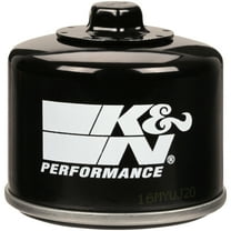 K&N Motorcycle Oil Filter: High Performance, Premium, Designed to be used with Synthetic or Conventional Oils: Fits Select Yamaha, Kymco Vehicles, KN-147