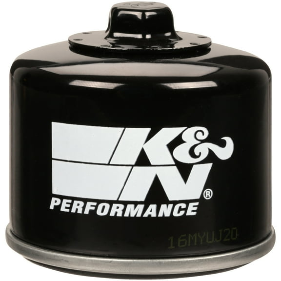 K&N Motorcycle Oil Filter: High Performance, Premium, Designed to be used with Synthetic or Conventional Oils: Fits Select Yamaha, Kymco Vehicles, KN-147