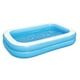 thumbnail image 1 of Alberca inflable rectangular 2.62x1.75x.51cm 2anillos azul c/blanco Bestway, 1 of 3