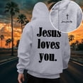 thumbnail image 1 of WILLBEST Sudaderas para Hombre Sudaderas con Capucha y Sudaderas para Hombre Sudadera con Capucha Informal Holgada con Estampado para Uso Diario Otoño Invierno Cómoda XGrande, 1 of 6