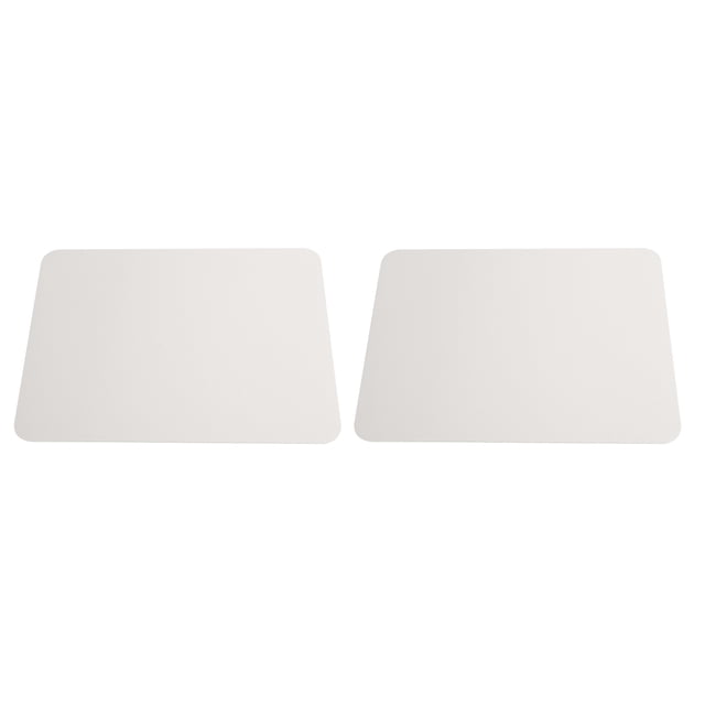 Waterproof Mouse Pad, Mouse Pad Soft For Home For Mouse For Computer For Laptop Creamy White + Silver