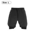 thumbnail image 2 of Los hombres nadan los pantalones cortos de secado rápido de la playa con el trazador de líneas y el bolsillo de la compresión, pantalones cortos de la aptitud del ocio, 2 of 6