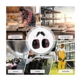 thumbnail image 5 of Ajustable Tapones Auditivos Industriales Protector Auditivos Ngro/Linea Rojo, 5 of 5
