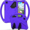 thumbnail image 7 of SaniMore Shockproof Kids Case for Samsung Galaxy Tab A 8.0 2019 Without S Pen Model (SM-T290 Wi-Fi, SM-T295 LTE), Kiddie Series Light Weight Convertible Handle Stand Child Teens Friendly Cover, Purple, 7 of 7