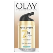 Olay Total Effects Face Moisturizer, Fragrance-Free, Everyday Care for All Skin, 1.7 fl oz