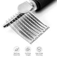 thumbnail image 4 of Poodle Pet Dematting Fur Rake Comb Brush Tool - Dog and Cat Comb with Long 2.5 Inches Steel Safety Blades for Detangling Matted or Knotted Undercoat Hair (Black), 4 of 7