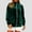 Black, variant on Womens Velvet Shirts Zip Up Hoodie Long Sleeve Oversized Stand Y2K Tops Velour Sweatshirt Velvet Jackets Fashion Clothes