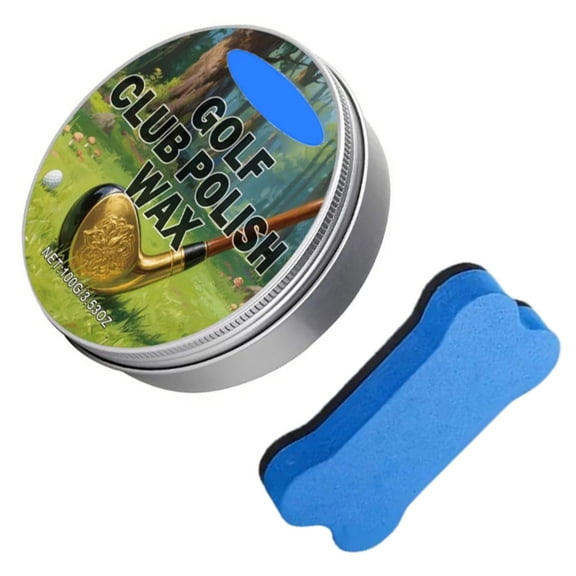 Zeiwohndc Multipurpose Sports Equipment Waxes Polish Safe For Golf Clubs Metal Shoe