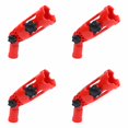 thumbnail image 1 of WUSUOWEI 4PCS Multiangle Paint Brush Extender,Paint Edger Tool for High Ceilings,Extension Pole attachments Holder with Rotating Head for Paint Rollers,Great for Walls,Corners,Edges, 1 of 8