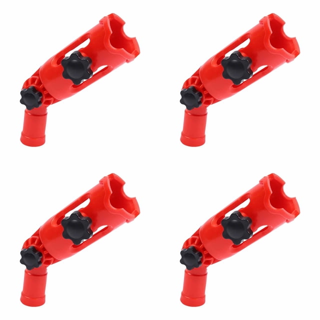 WUSUOWEI 4PCS Multiangle Paint Brush Extender,Paint Edger Tool for High Ceilings,Extension Pole attachments Holder with Rotating Head for Paint Rollers,Great for Walls,Corners,Edges