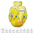 thumbnail image 2 of Looney Tunes Tweety Hoodie 3D Print Pullover Hooded Long Sleeve Sweatshirts Tops Blouse with Pocket for Mens Womens, 2 of 7