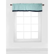 Bacati - Noah Tribal Mint/Navy 10-Piece Nursery in a Bag 100% Cotton Percale Unisex Crib Bedding Set with 2 crib fitted sheets