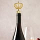 thumbnail image 3 of ColoMX Tapón de vino con corona dorada, resellador de vino de aleación para fiestas de cumpleaños, bodas y celebraciones, corcho de vino decorativo y reutilizable, 12 Uds., 3 of 7