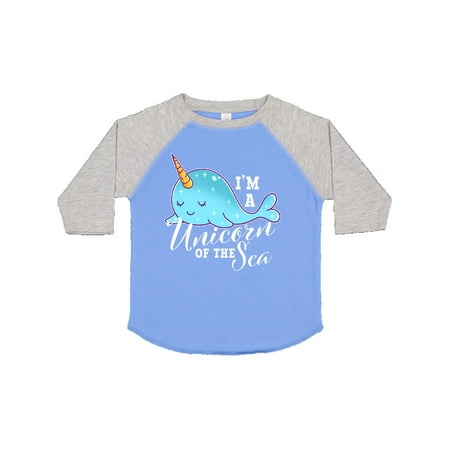

Inktastic Cute Narwhal I m a Unicorn of The Sea Gift Toddler Toddler Girl T-Shirt