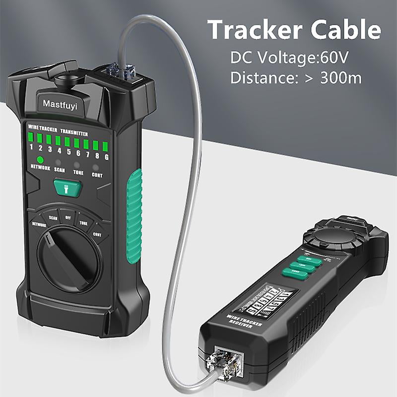 Tracker cable lcd poe cable tester toner wire checker cat5 cat6 test cable