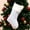White, variant on Lilgiuy Christmas Stockings, 18" Large Sequin Knit Christmas Stocking, Xmas Stocking for Kids, Holiday and Family Stocking for Fireplace or Party Decoration Gold