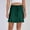 Green, variant on SMihono Women's Drawstring Satin Mini Skirt High Waisted Elegant Casual A-Line Flared Silk Short Skirts for Women Black 8